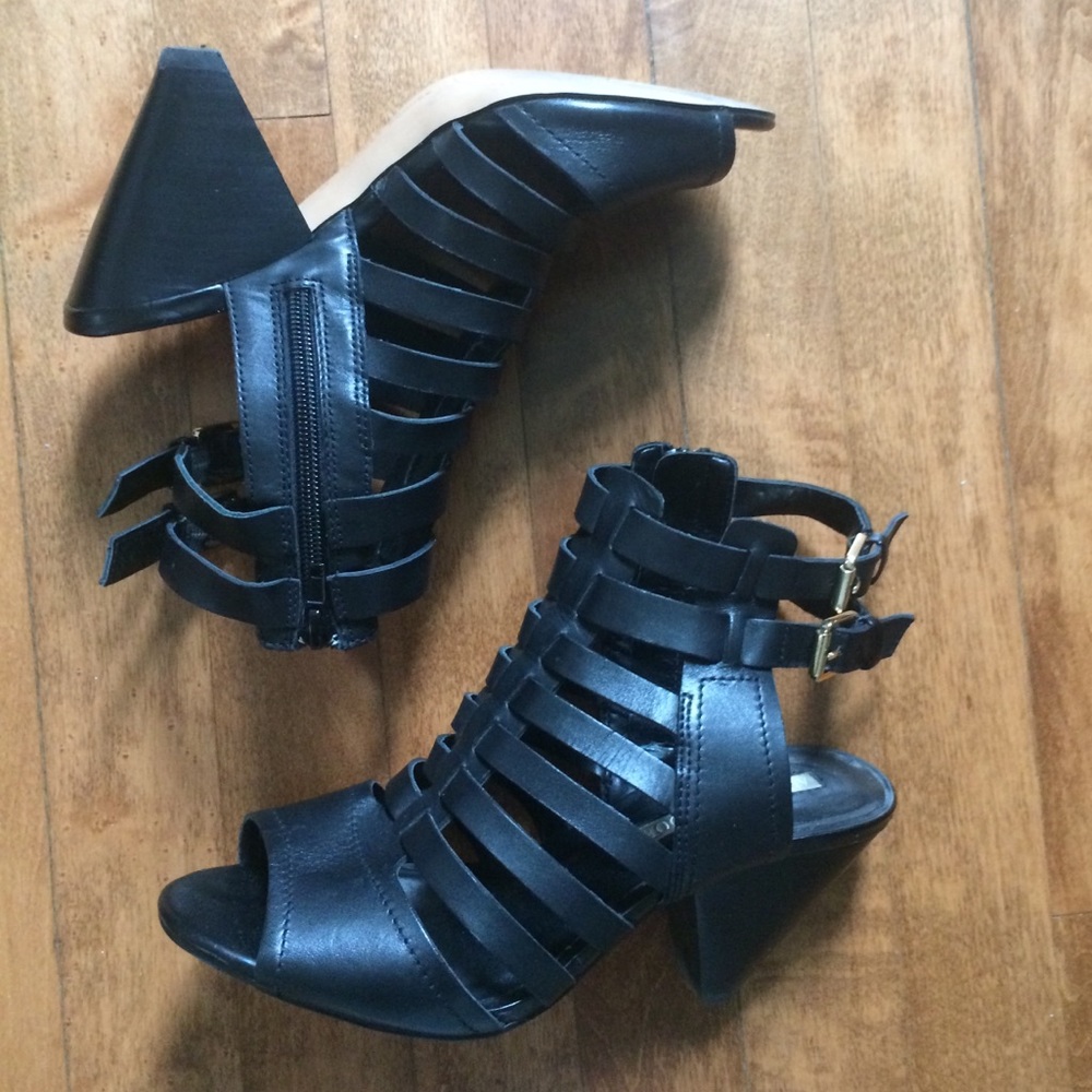 Gladiator style heeled sandals